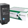 Lexmark CS725 Cyan Return Programme 12K Toner Cartridge | Lexmark 74C2HC0 | CS725 12K Toner Cartridge | Toner cartridge | Cyan