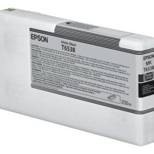 EPSON T65380N Matte Black Ink Cartridge (200ml) | Epson C13T65380N | Epson UltraChrome High Dynamic Range | Matte black