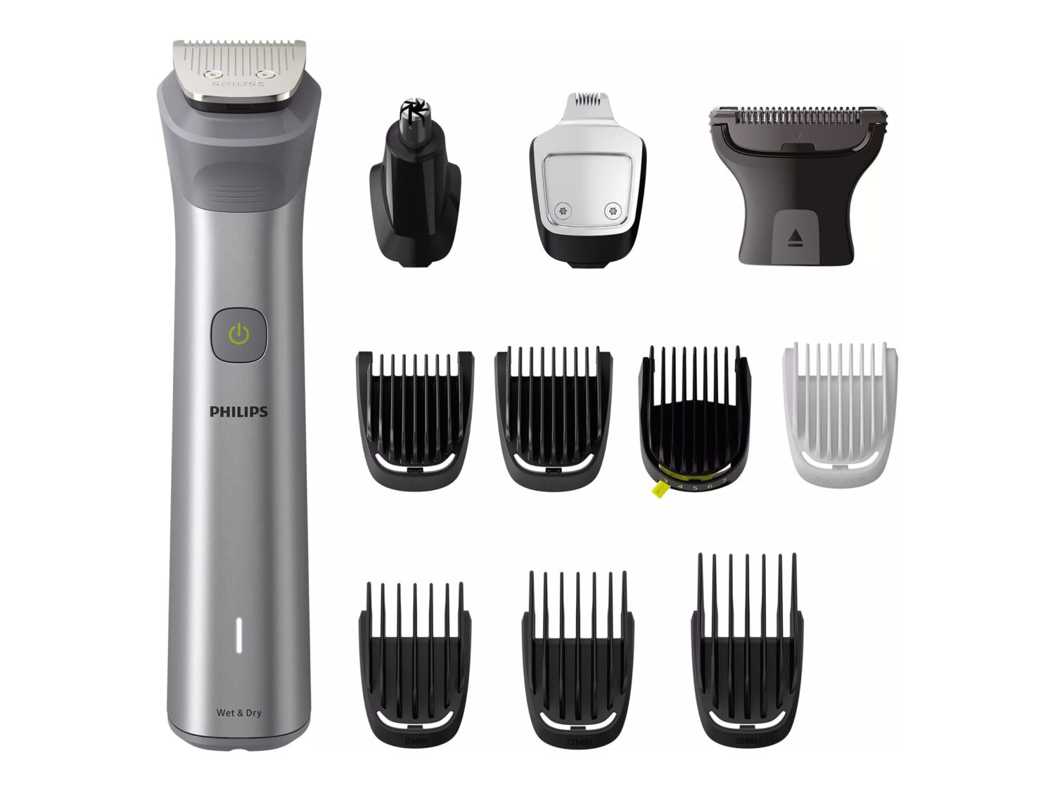 Philips | All-in-One Trimmer | MG5940/15 | Cordless | Wet & Dry | Number of length steps 11 | Step precise 1 mm | Silver