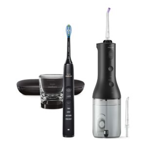 Philips HX3886/43 Sonicare DiamondClean Oral irrigator + Electric toothbrush, Black | Philips