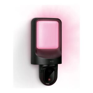 WiZ Smart WiFi Outdoor Wall Light with Camera | 2700 K