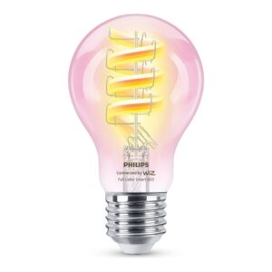 Philips Smart WiFi Filament Clear RGB | E27 | 6.3 W | Full colour