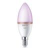 Philips Smart WiFi Candle RGB, 3pcs | E14 | 4.9 W | All colors