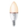 Philips Smart WiFi Candle C37, 3pcs pack | E14 | 4.9 W | Tunable White