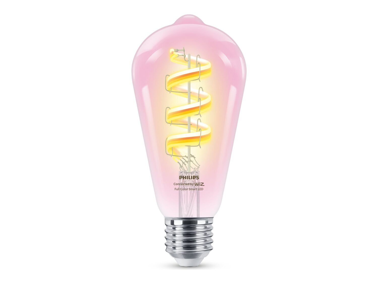 Philips Smart WiFi Filament Clear ST64 RGB | E27 | 6.3 W | Full colour
