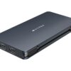 Hyper | HyperDrive Universal Silicon Motion USB-C 10-in1 Dual HDMI Docking Station | Ethernet LAN