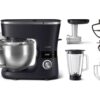 Philips Kitchen Machine with Mix | HR7962/21 7000 Series | 1000 W | Number of speeds 8 | Bowl capacity 5.5 L | Black