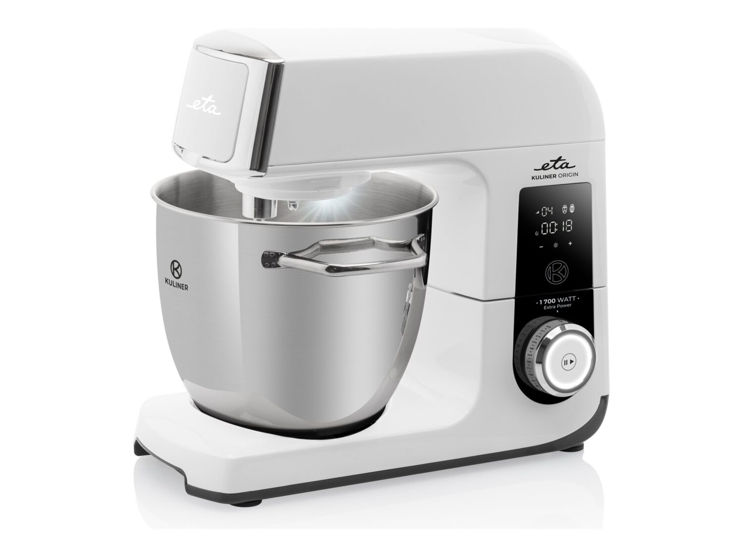 ETA Kitchen Machine | ETA203890000 Gratus Kuliner II Origin | 1700 W | Number of speeds 12 | Bowl capacity 6.7 L | White