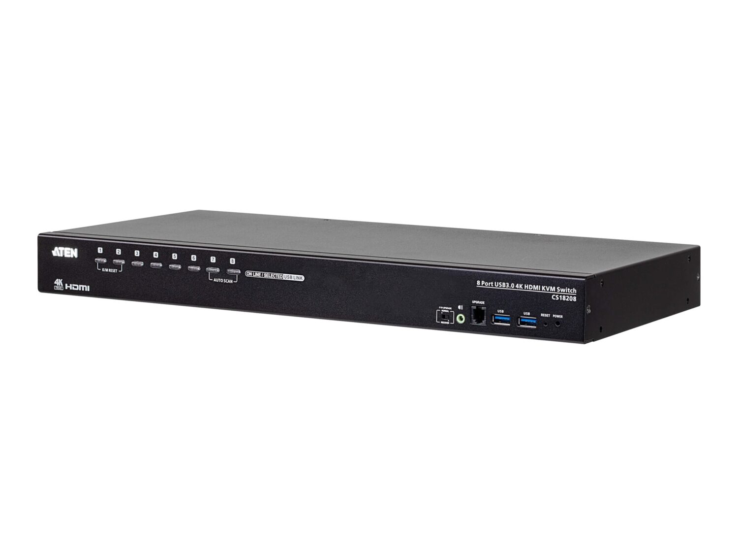 Aten 8-Port USB 3.0 4K HDMI KVM Switch | CS18208