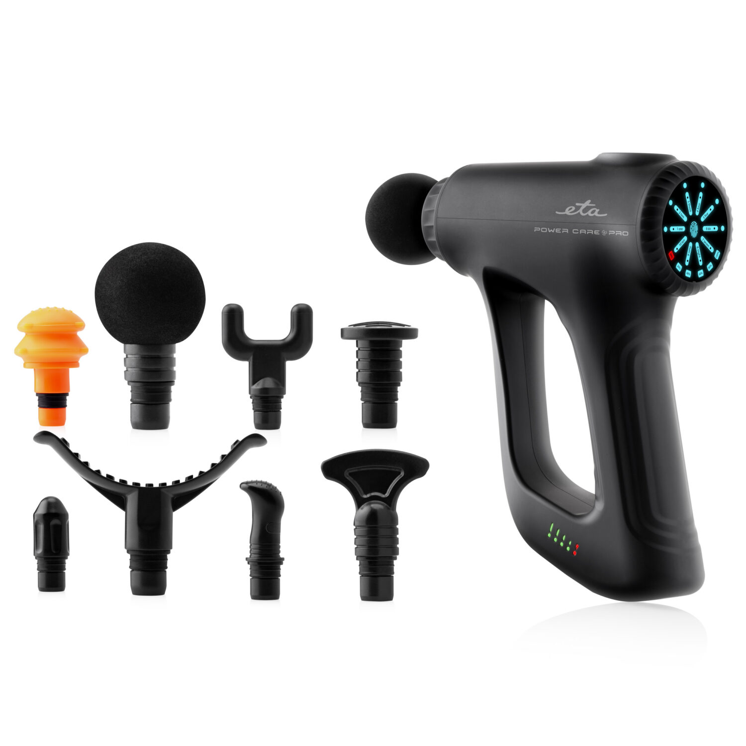 ETA | Massage Gun | ETA266090000 PowerCare Pro | Number of massage zones 3 | Number of power levels 10 | Black