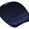 Fellowes | Foam mouse pad with wrist support | Mouse pad with wrist pillow | 202 x 235 x 25 mm | Sapphire