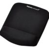 Fellowes | Mouse pad with wrist support PlushTouch | Mouse pad with wrist pillow | 238 x 184 x 25.4 mm | Black