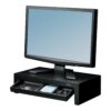 Fellowes | Designer Suites Monitor Riser | Height adjustment | Black