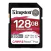 Kingston | UHS-II Video Speed Class (V60) | 128 GB | SD | Flash memory class Class 10, UHS-II, U3, V60