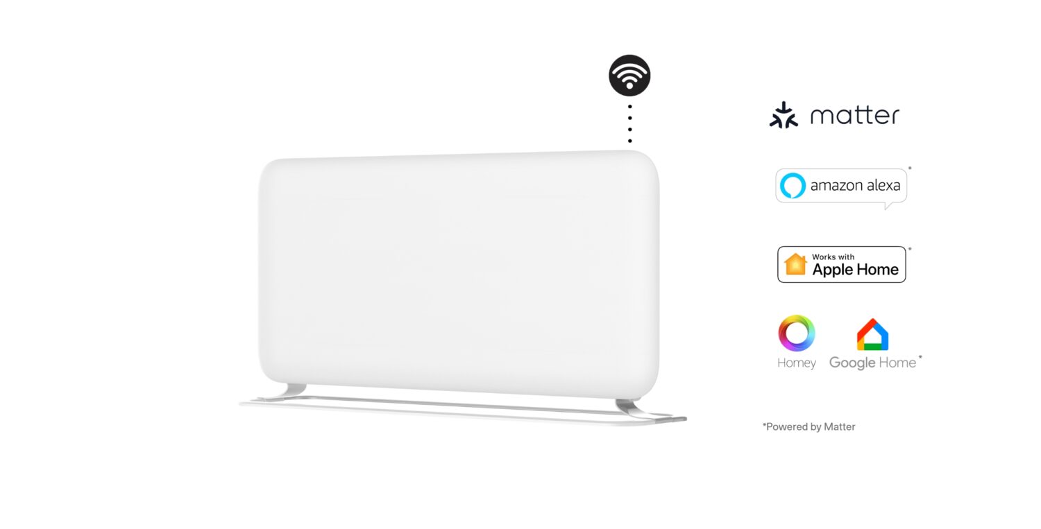 Mill Heater | PA1500WIFI3A GEN3 | Panel Heater | 1500 W | Suitable for rooms up to 22 m² | White