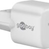 Goobay | USB-C PD GaN Fast Charger Nano (20 W), White