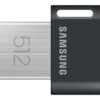 Samsung | FIT Plus | MUF-512AB/APC | 512 GB | USB 3.2 Gen 1 | Gray
