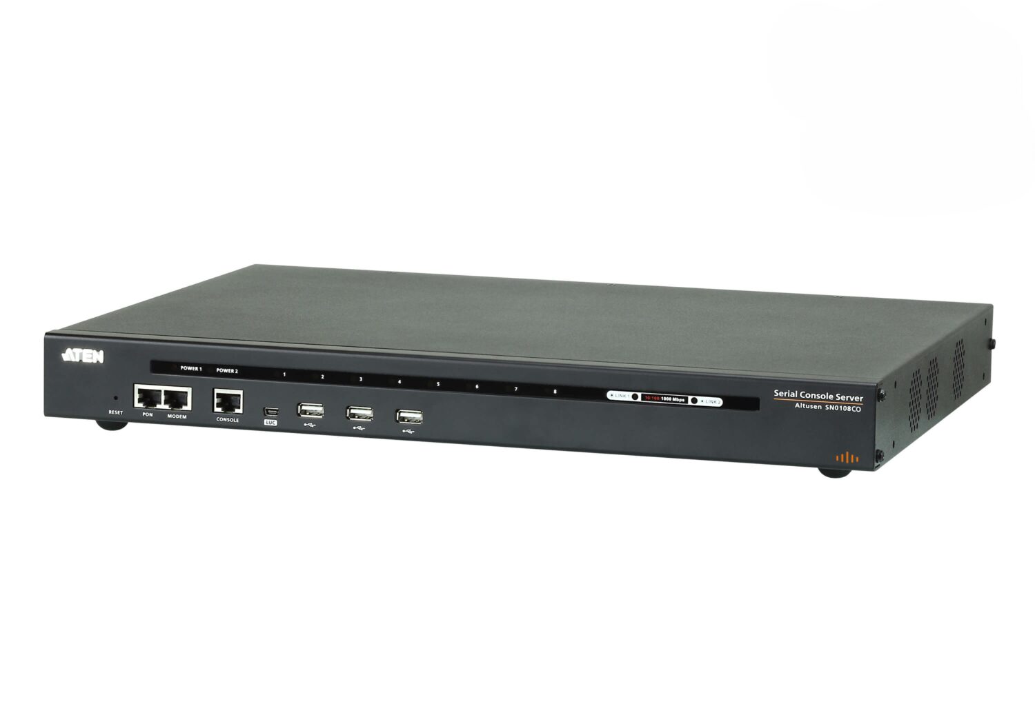 Aten 8-Port Serial Console Server with Dual Power/LAN | SN0108CO
