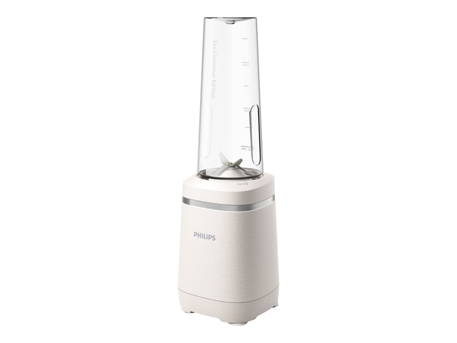 Philips Eco Conscious Edition Blender | HR2500/00 | Tabletop | 350 W | Jar material Glass | Jar capacity 0.6 L | White Matt