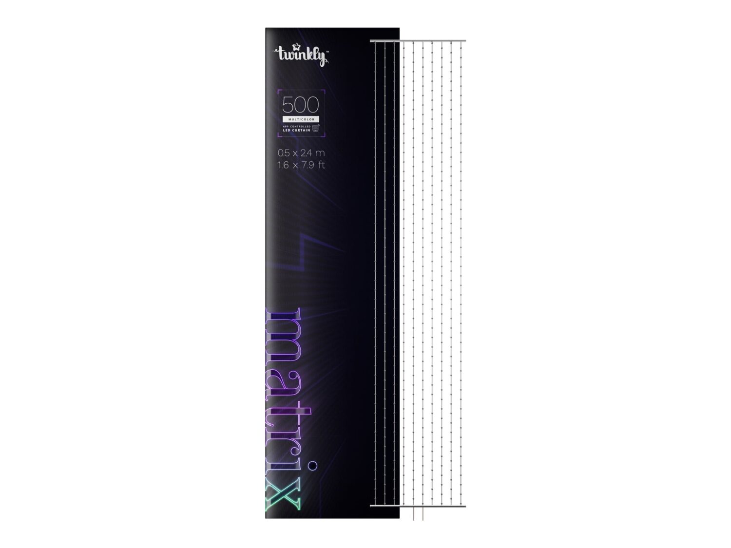 Twinkly|Matrix Smart LED Lights 480, 1x1m|RGB Multicolor
