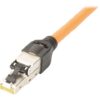 CAT 6A Field Termination Plug, STP with dust cap, Bend relief | DN-93631