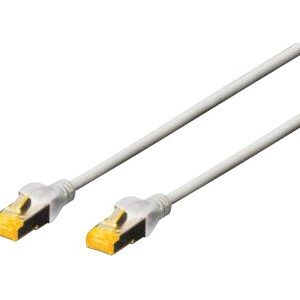 CAT 6A S/FTP Patch Cord | LSZH AWG 26/7 | Length 5 m | Grey