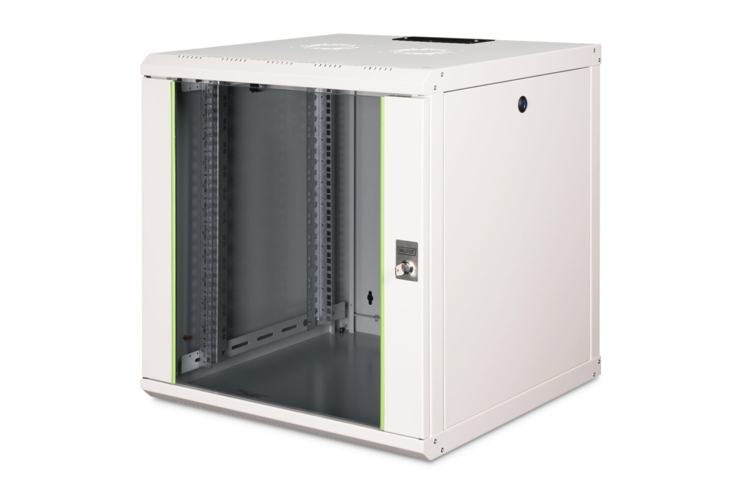 Digitus | Wall Mounting Cabinet Unique Series | DN-19 12U-6/6 | Grey | 60 x 60 cm
