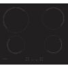 Candy | Hob | CH64CCB/4U2 | Vitroceramic | Number of burners/cooking zones 4 | Touch | Black