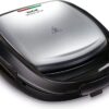 TEFAL Sandwich Maker | SW342D38 | 700 W | Number of plates 3 | Black/Stainless Steel