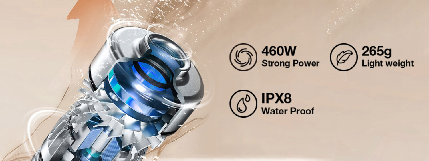 Jimmy | Vacuum Cleaner and Washer | PW11 Pro Max | Cordless operating | Washing function | 460 W | 21.6 V | Operating time (max) 80 min | Silver/Black | Warranty 24 month(s)