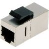 CAT 5e modular coupler, shielded RJ45 to RJ45, for panel connection