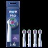 Oral-B | Replaceable toothbrush heads | EB18-4 3D White Pro | Heads | For adults | Number of brush heads included 4 | White