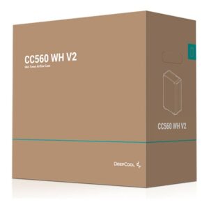 Deepcool CC560 V2 | White | Mid Tower | Power supply included No | ATX