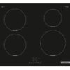 Bosch Hob | PIE611BB5E | Induction | Number of burners/cooking zones 4 | Touch | Timer | Black | Display