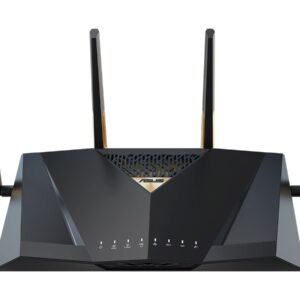 Dual-band WiFi 7 AiMesh Extendable Performance Router | RT-BE88U | 802.11be | 10/100/1000 Mbit/s | Ethernet LAN (RJ-45) ports 4 | Mesh Support Yes | MU-MiMO Yes | 3G/4G data sharing | Antenna type External