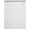 Midea Refrigerator | MDRD168FGE01 | Energy efficiency class E | Free standing | Larder | Height 84.5 cm | Fridge net capacity 97 L | Freezer net capacity 16 L | 39 dB | White