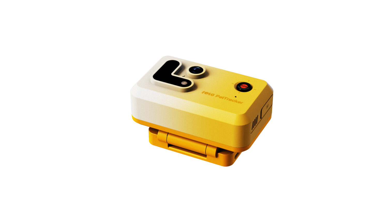 Enabot | GPS Tracker for Pets | ROLA PetTracker | Yellow