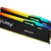 Kingston Fury Beast | 16 Kit (8GBx2) GB | DDR5 | 6000 MHz | PC/server | Registered No | ECC No