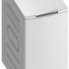 Midea Washing Machine | MF100T60B/W-HR | Energy efficiency class A | Top loading | Washing capacity 6 kg | 1200 RPM | Depth 61 cm | Width 40 cm | Display | LED | Steam function | White