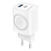 Gembird 2-in-1 20 W Apple Watch and Phone Fast Charger | TA-UC-PDQCW20-01-W