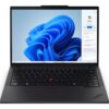 Lenovo ThinkPad T14 | Black | 14 " | IPS | WUXGA | 1920 x 1200 pixels | Anti-glare | AMD Ryzen 5 PRO | 8540U | 16 GB | SO-DIMM DDR5 | Solid-state drive capacity 512 GB | AMD Radeon 740M Graphics | Windows 11 Pro | 802.11ax | Bluetooth version 5.3 | LTE Upgradable | Keyboard language English | Keyboard backlit | Warranty 36 month(s) | Battery warranty 12 month(s)