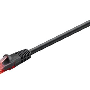 Goobay Outdoor Patch Cable | CAT 6/6A U/UTP | AWG 24/1 | Cable length: 15 m | Black