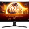 AOC | CQ32G4VE | 31.5 " | VA | QHD | 16:9 | 180 Hz | 1 ms | 2560 x 1440 pixels | 300 cd/m² | HDMI ports quantity 2