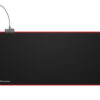 Genesis Mouse Pad | Boron 500 XXL RGB | Mouse pad | 400 x 800 x 4 mm | Black