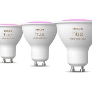 Philips Hue Smart Spotlight, 3pcs pack | GU10 | 4.2 W | White and colour light