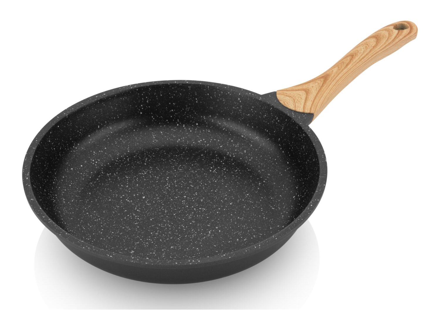 ETA | Pan | ETA692990000 TITANIUM II | Universal | Diameter 28 cm | Electric, induction, gas, glass ceramics | Suitable for induction hob | Fixed handle | Black