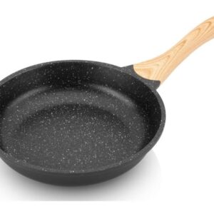 ETA | Pan | ETA792990000 TITANIUM II | Universal | Diameter 24 cm | Electric, induction, gas, glass ceramics | Suitable for induction hob | Fixed handle | Black