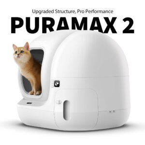 PETKIT | Automatic Cat Litter Box | Pura MAX 2 | 480 x 480 x 520 cm | White