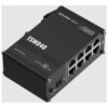 Teltonika Industrial Switch | TSW040 | Unmanaged | DIN rail mountable | 10/100 Mbps (RJ-45) ports quantity 8 | PoE+ ports quantity 8 | Power supply type 2-pin industrial DC power socket