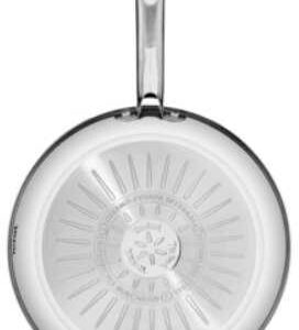 TEFAL | Frying Pan | B8170444 Intuition | Frying | Diameter 24 cm | Suitable for induction hob | Fixed handle | Black